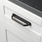 Gliderite Hardware 6 in. Oil Rubbed Bronze Rounded Back Plate 5-1/16 in. Center to Center - 6343-128-ORB 6343-128-ORB-1 - alternate 2